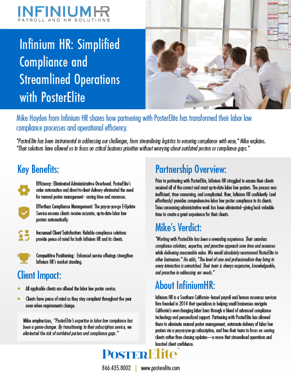 Infinium HR Testimonial